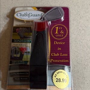 Golf Club Loss Prevention Device - Black
